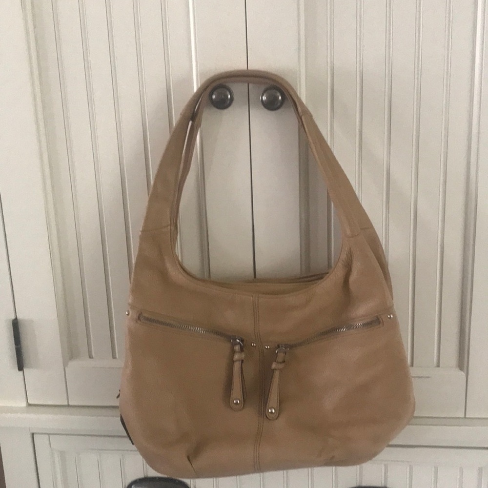 Tignanello tan pocketbook.